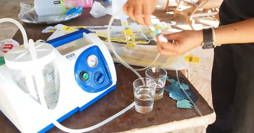 อุทาหรณ์เสียแม่เพราะใช้เครื่องดูดเสมหะไม่เป็น