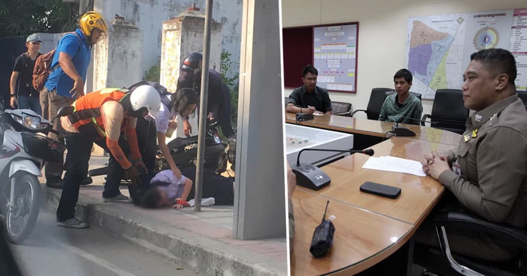 แมสเซนเจอร์ โร่มอบตัว ชนนร.เจ็บบนทางเท้า ตร.แจ้งเพิ่มรวม 3 ข้อหาหนัก จ่อนำตัวส่งศาลวันนี้