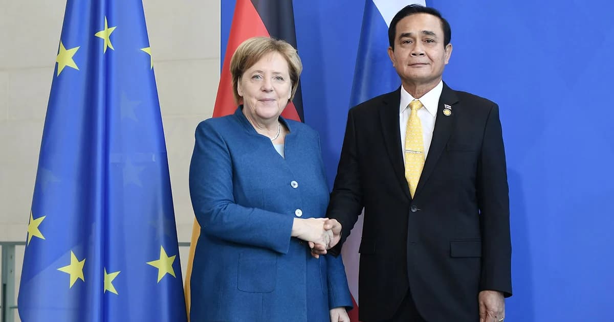 “บิ๊กตู่” ถก “อังเกลา แมร์เคิล” นายกฯเยอรมนี อวยพรไทยประสบความสำเร็จเลือกตั้งปี’62