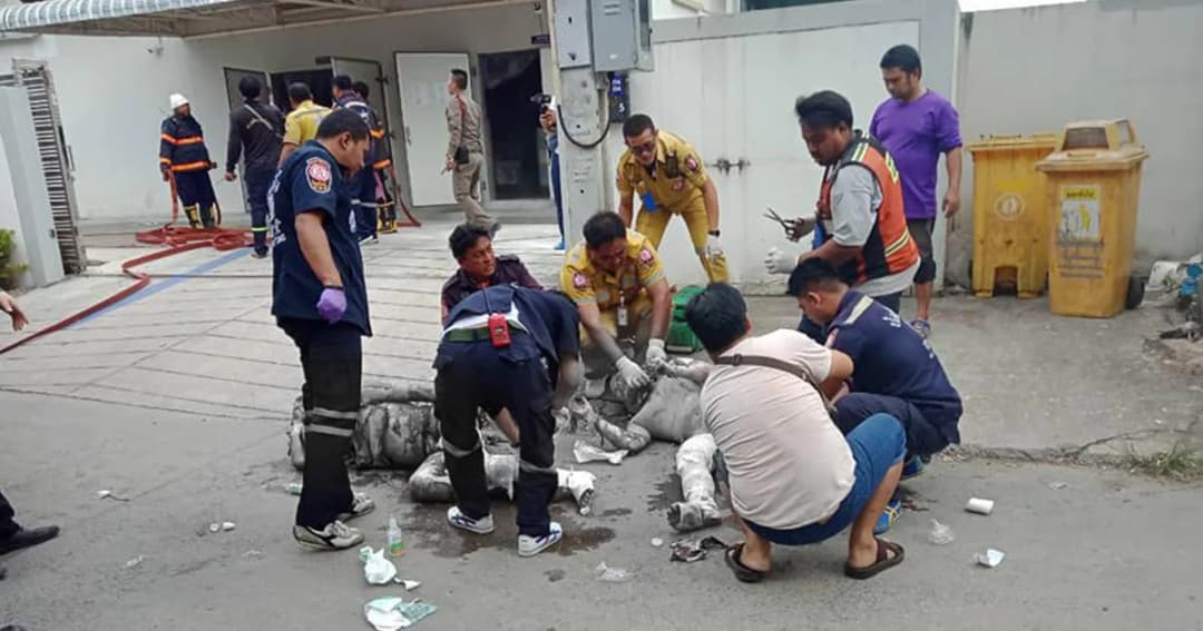 สั่งสอบความปลอดภัย รง.เครื่องสำอางไฟไหม้ ทำคนงานตาย 3 คน