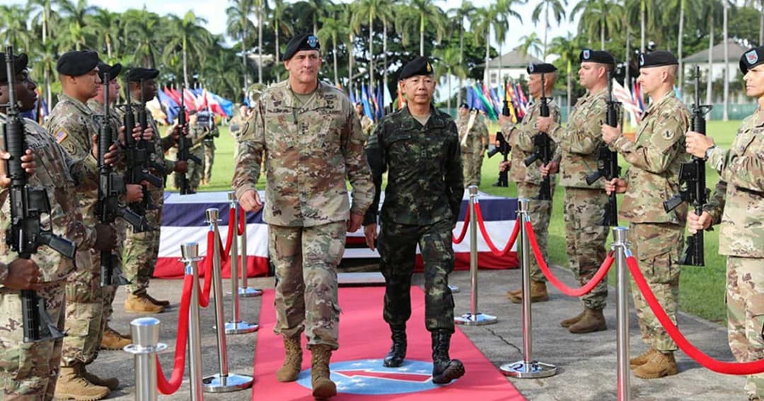 ผบ.ทบ. เยือนกองทัพสหรัฐฯ กระชับสัมพันธ์-ความร่วมมือทางทหาร