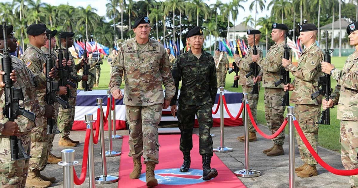 ผบ.ทบ. เยือนกองทัพสหรัฐฯ กระชับสัมพันธ์-ความร่วมมือทางทหาร