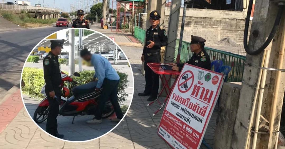 “จับ-ปรับ-ตักเตือน” กว่าหมื่นราย เซ่นจยย. ชนเด็กบนทางเท้า