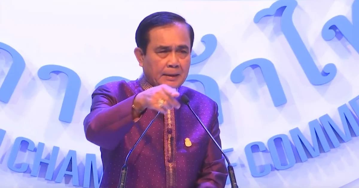 พล.อ.ประยุทธ์ยืนยันตั้งใจแก้ปัญหาประเทศไม่ใช่หาเสียง