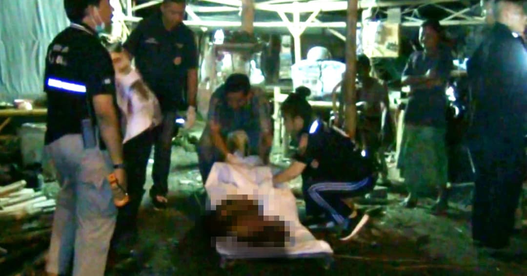 หนุ่มลาวเมาทะเลาะ คว้ามีดแทงหนุ่มชัยภูมิ พรุน 5 แผล ดับสยองคาวงเหล้า