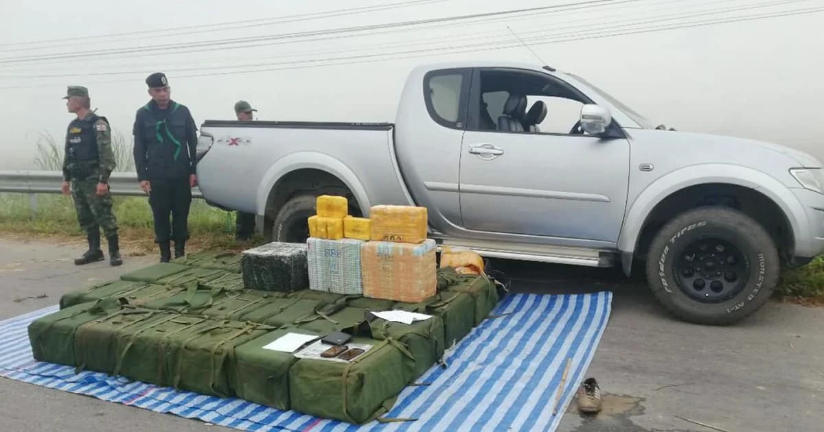 ปะทะเดือด! นรข.เชียงราย-กกล.ผาเมือง วิสามัญ 1 ศพ หนุ่มลอบขนยาบ้า ยึดของกลาง 6 ล้านเม็ด