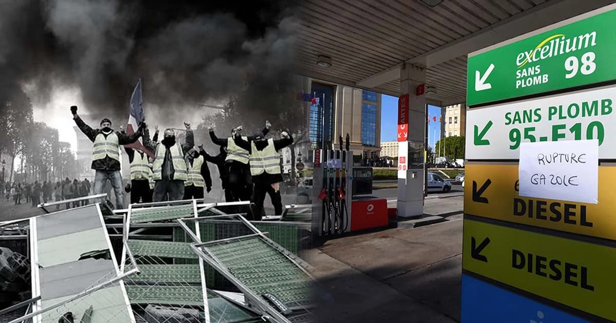 ผู้นำฝรั่งเศสยอมถอย เบรกขึ้นภาษีน้ำมัน หลังจลาจลปารีสกระทบท่องเที่ยว