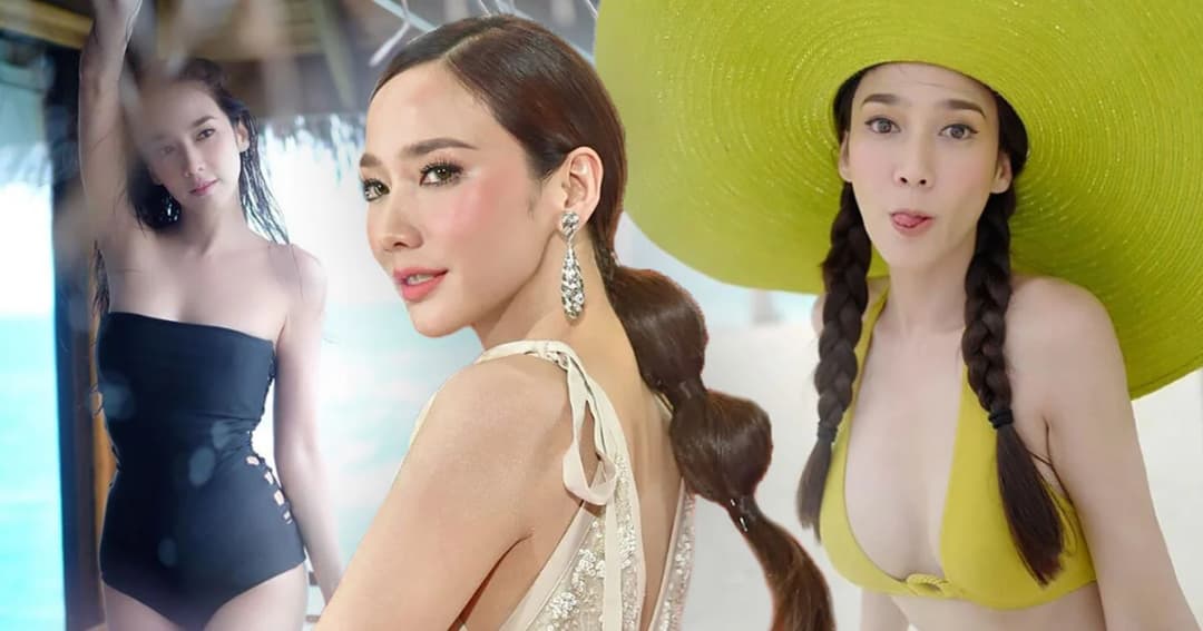 ส่องความเป๊ะ เซ็กซี่ ! ‘อั้ม พัชราภา’ แฟนคลับแทบไม่อยากเชื่อ นี่หรือสาววัย 40