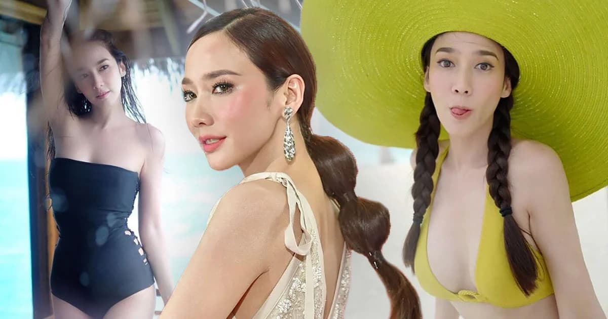 ส่องความเป๊ะ เซ็กซี่ ! ‘อั้ม พัชราภา’ แฟนคลับแทบไม่อยากเชื่อ นี่หรือสาววัย 40