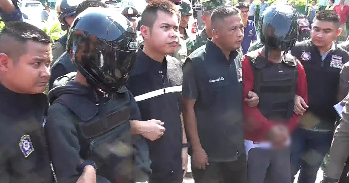 คุมตัว 2 ใน 4 มือยิงทำแผน ใช้ปืนกระหน่ำยิงอริดับ อ้างเคลียร์ปัญหาไม่ลงตัว