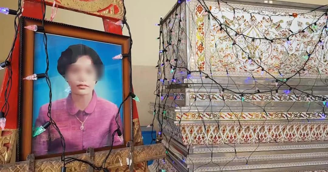 เศร้าลูกสาวจัดงานศพให้แม่ ที่ถูกลูกอีกคนปาดคอ