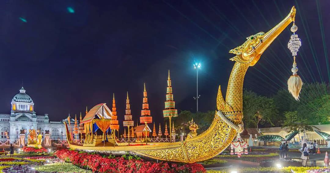 กรมศิลป์จำลอง-สร้างเรือพระราชพิธี 4 ลำ จัดแสดงงาน “อุ่นไอรัก คลายความหนาวฯ”