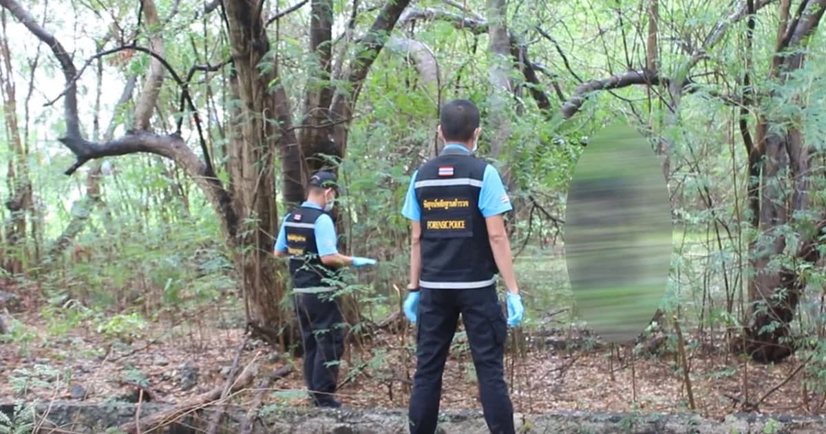 พบศพชายนิรนาม ผูกคอเสียชีวิตกลางป่า ย่านคลองหลวง