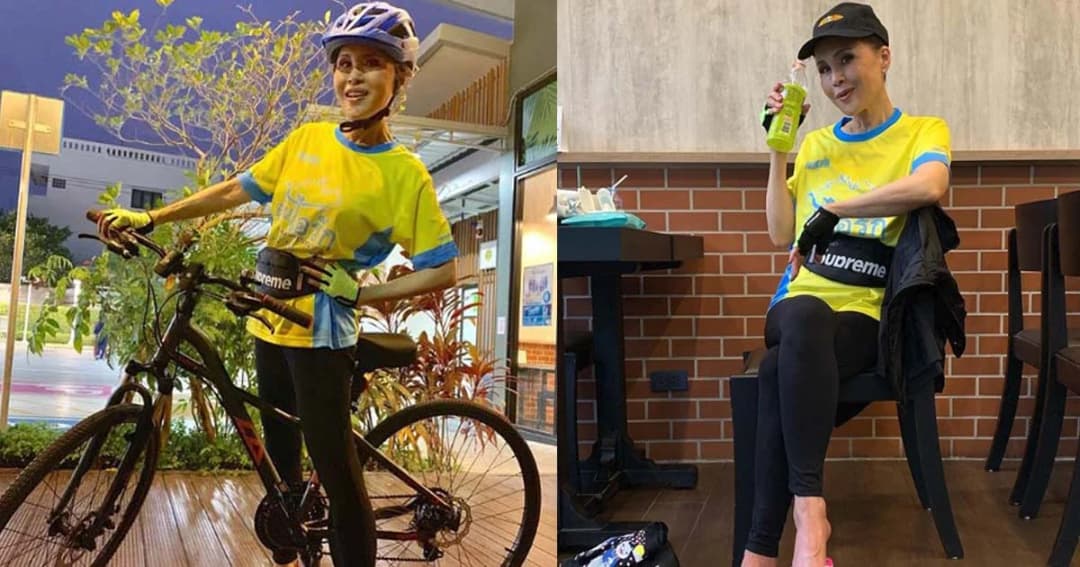 ทูลกระหม่อมหญิงฯ ทรงร่วมกิจกรรม “Bike อุ่นไอรัก” ทรงเผยเป็นทีมล่วงหน้าไล่ฝน