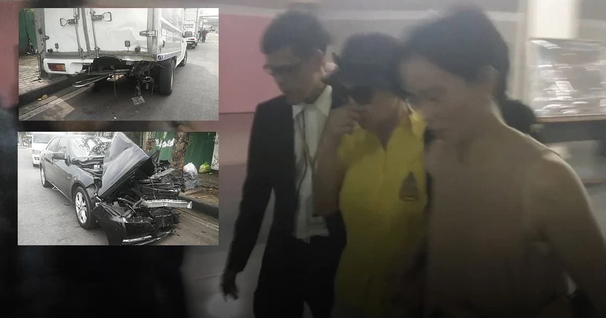 สามีหญิงขับเบนซ์รับจะชดใช้ให้ครอบครัวผู้ที่ถูกชนตกทางด่วนทั้งหมด