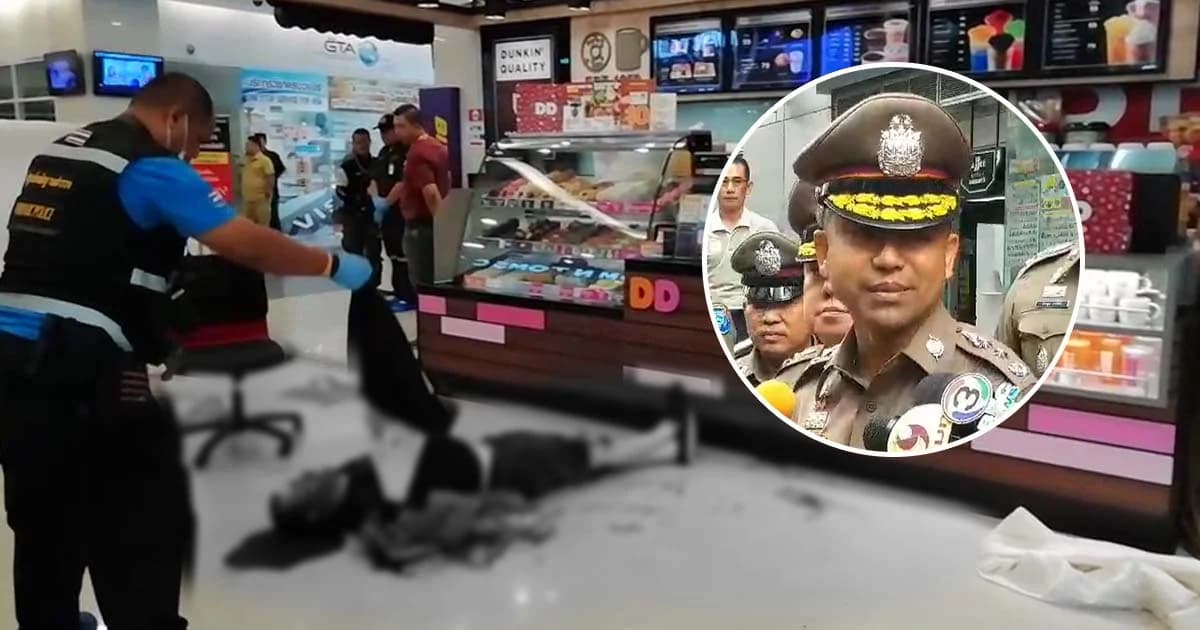 ตำรวจปืนดุมอบตัวแล้ว หลังไล่ยิงชายฝรั่งเศสดับสยองในตึกเทรนดี้