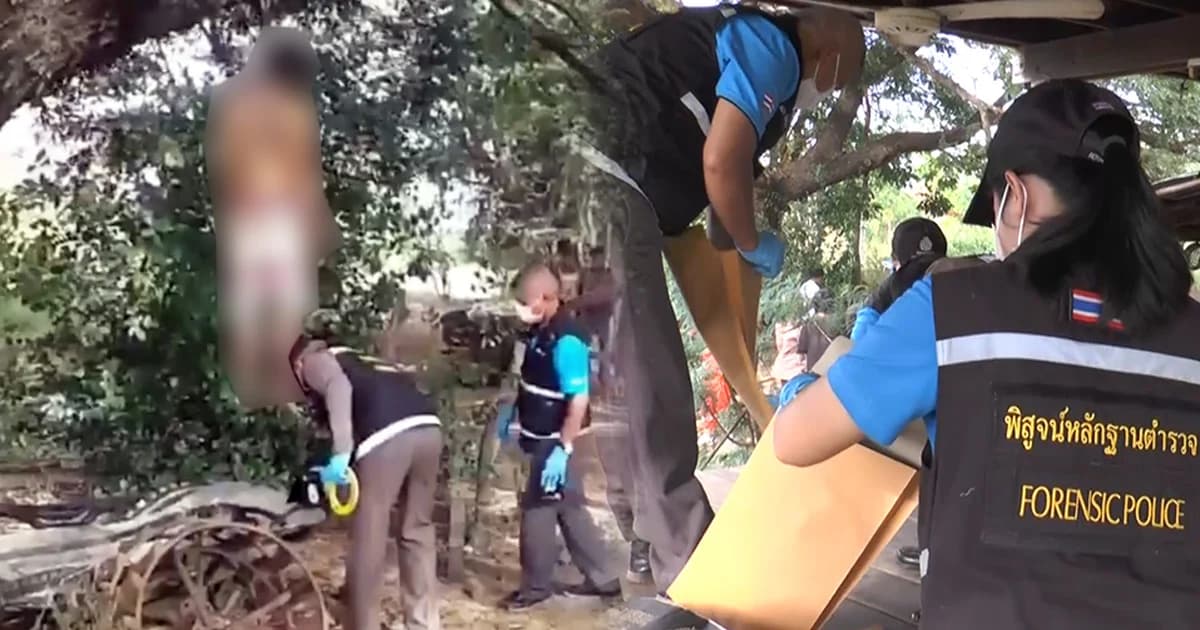 รวบ 2 โจ๋ต้องสงสัย ฆ่าแขวนคอหนุ่มก่อสร้าง ทั้งคู่ปฏิเสธแต่ตำรวจไม่ปักใจเชื่อ