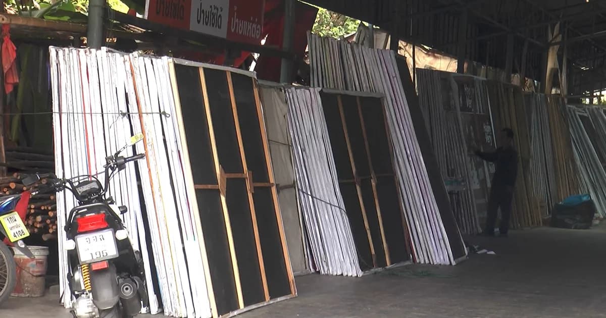 ร้านทำป้ายคึกคักเร่งงานเตรียมเลือกตั้ง