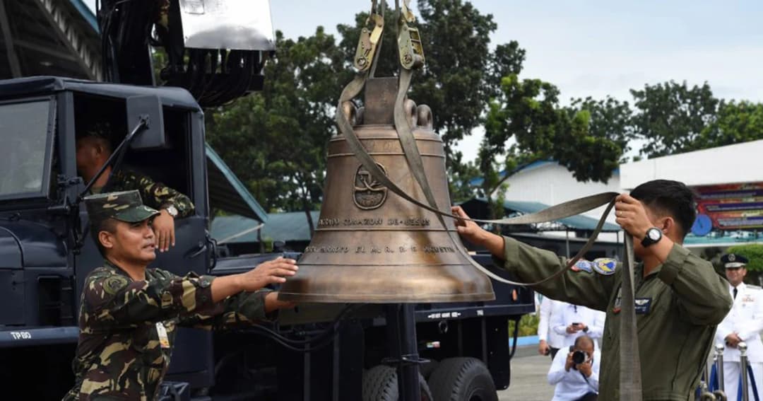 สหรัฐฯ ส่งระฆังโบสถ์บาลังกีกา ที่ถูกยึดไปคืนให้ฟิลิปปินส์