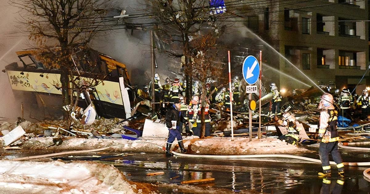 ระเบิดร้านอาหารในเมืองซัปโปโร ประเทศญี่ปุ่น บาดเจ็บ 42 คน