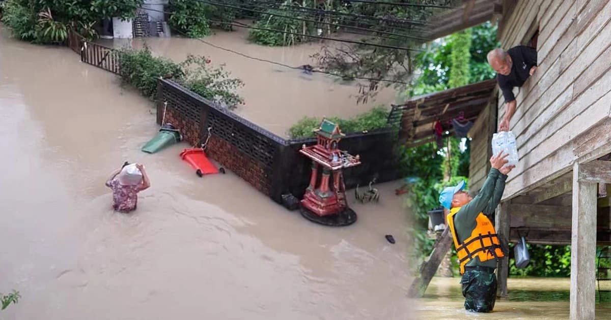 ‘บิ๊กป๊อก’ ห่วงน้ำท่วมใต้ สั่งเฝ้าระวังอีก 1-2 วัน