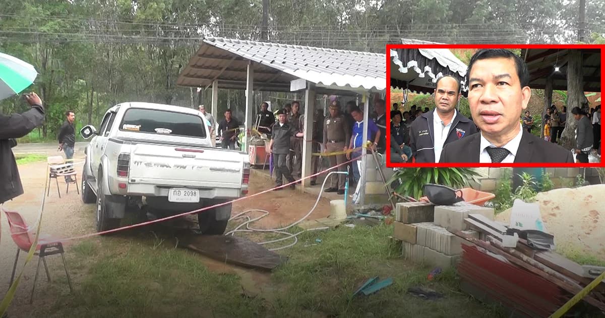 ยิงถล่มผู้ใหญ่บ้าน ผู้สมัครภูมิใจไทยเชื่อเรื่องการเมือง