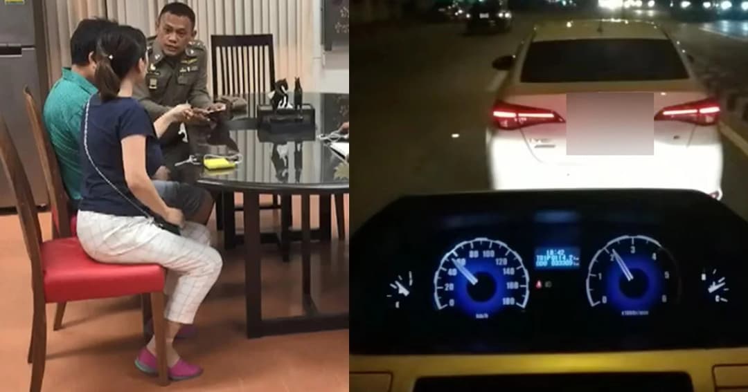 ตร.ปรับสาวจีน ขับรถเก๋งขวางรถพยาบาล อ้างไม่ได้ยินเสียงไซเรน