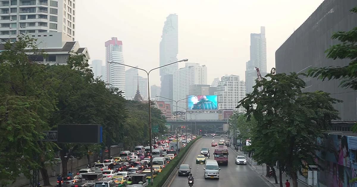 แนะคนกรุง! ลดเวลาอยู่กลางแจ้ง สวมหน้ากากกันฝุ่น ‘PM 2.5 เกินค่ามาตรฐาน’