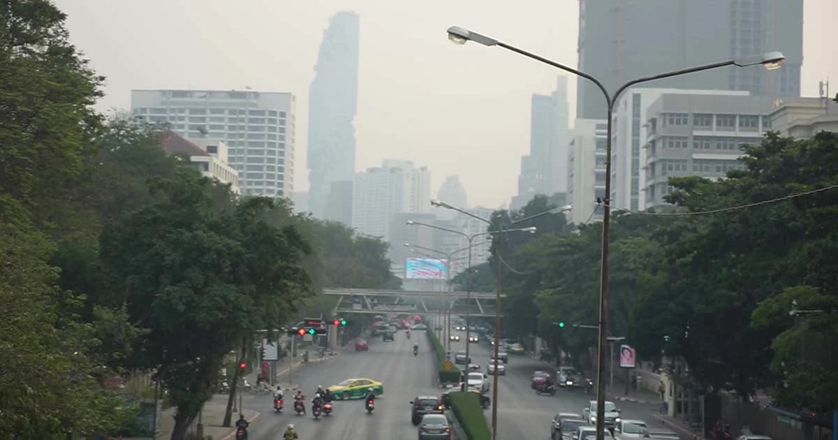 กรมควบคุมมลพิษ เผยสาเหตุฝุ่น PM 2.5 เกินค่ามาตรฐาน เพราะอากาศนิ่ง-ปิด