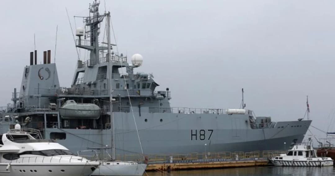 อังกฤษส่งเรือรบประจำการยังทะเลดำ เพื่อสนับสนุนยูเครน