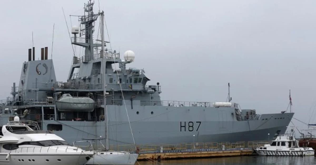 อังกฤษส่งเรือรบประจำการยังทะเลดำ เพื่อสนับสนุนยูเครน