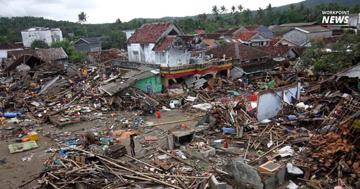 สึนามิอินโดฯ พบยอดผู้เสียชีวิตพุ่ง 373 คน “โจโค วิโดโด” ลงพื้นที่สั่งเร่งช่วยเหลือปชช.