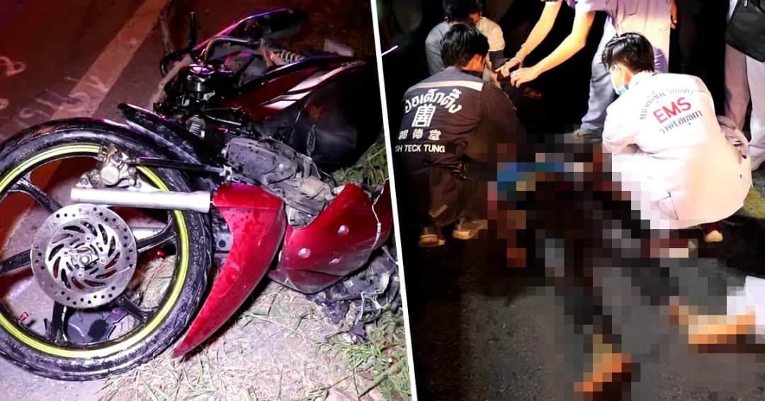 ซิ่งสยอง! หนุ่มวัย 16 ขี่ จยย. แซง พุ่งชนประสานงา จยย. 2 คัน ดับ 3 ศพ เจ็บอีก 2