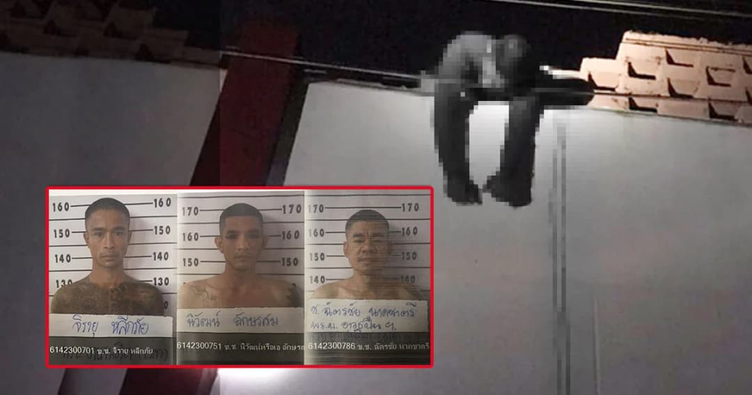 นักโทษแหกคุกไชยาถูกไฟซ็อตดับคากำแพง สาหัส 1 หนีรอด 1 คน