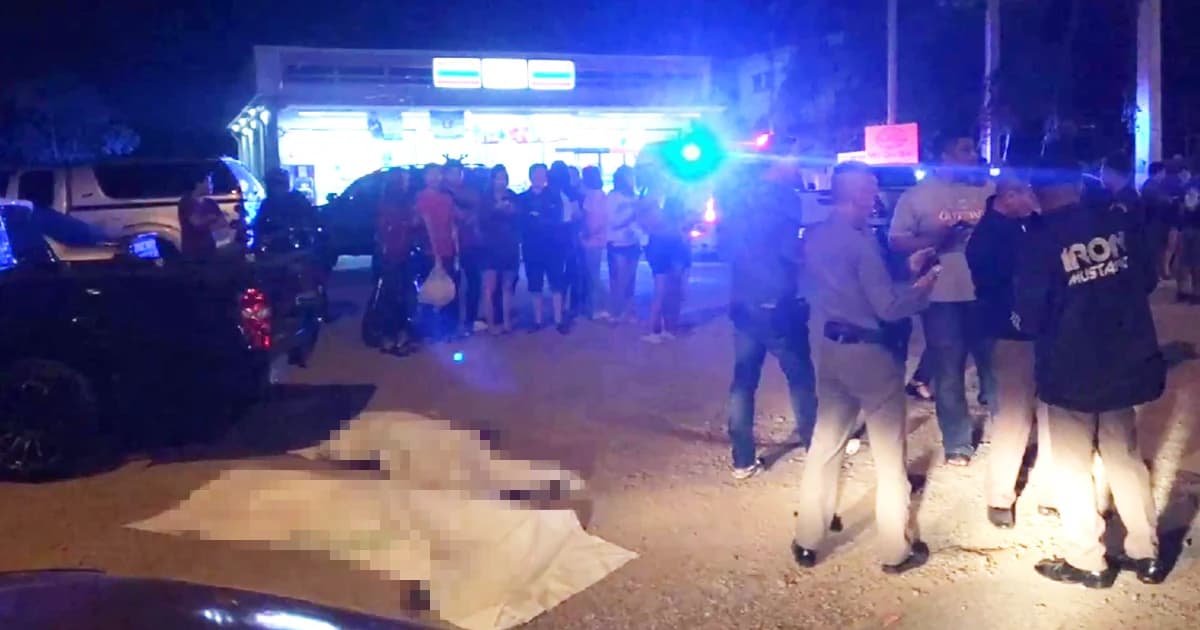 หนุ่มหึงโหด! บุกยิงแฟนสาว รปภ. เข้าห้ามถูกกราดยิงดับ ก่อนลั่นไกฆ่าตัวตายตาม