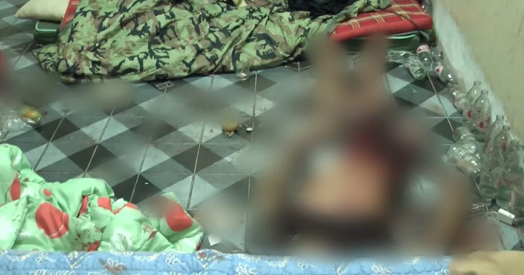 หนุ่มเมียนมาหึงเมียเก่า บุกแทงพลทหารผัวใหม่ดับคาห้องพักลพบุรี