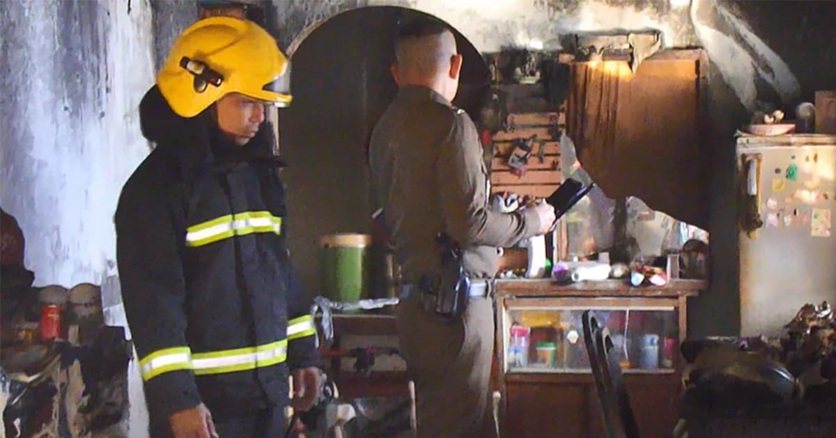 ภรรยา เปิดวิทยุเพลงธรรมะให้ “สามีป่วยติดเตียง” ฟัง ก่อนถูกไฟคลอกดับ คาดไฟฟ้าลัดวงจร