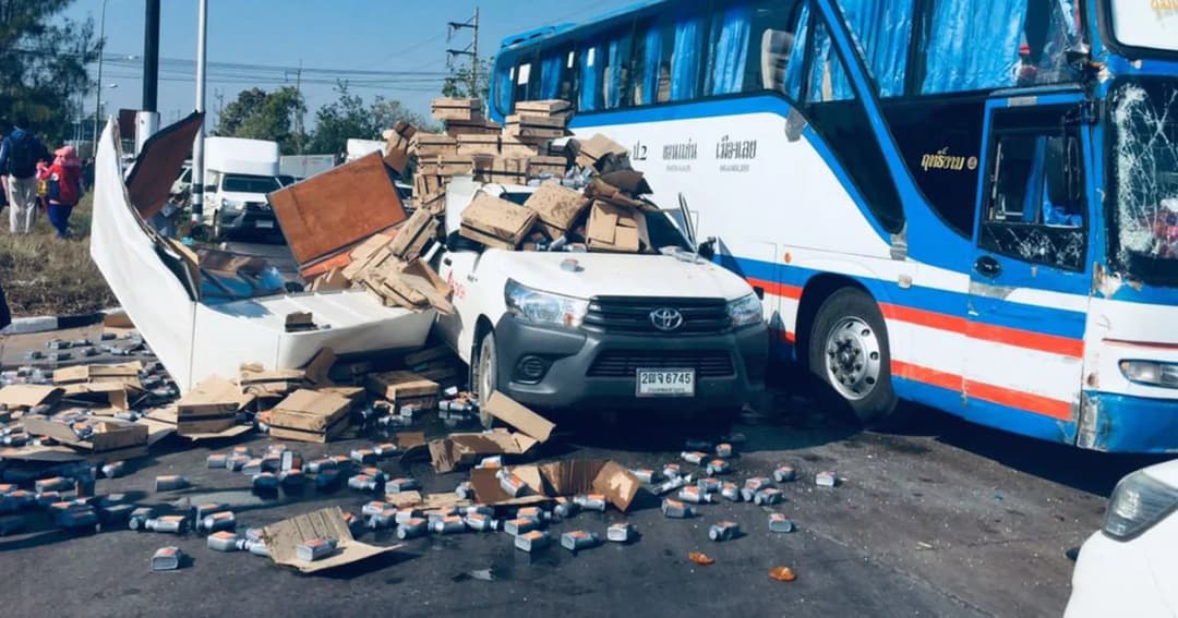 7 วันอันตราย วันที่ 2 เกิดอุบัติเหตุ 570 ครั้ง ดับแล้ว 56 ราย