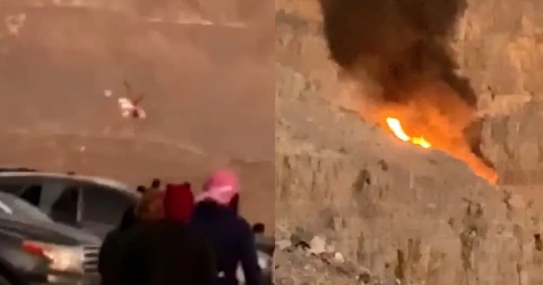 ฮ.ทีมกู้ภัยยูเออีชนซิปไลน์ตก ดับยกลำ 4 ชีวิต