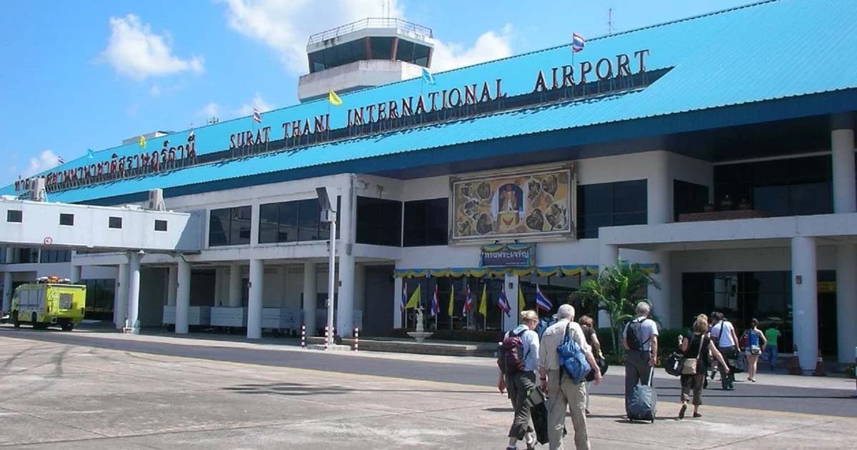ปิดสนามบินสุราษฎร์ธานี 16.00 น. วันนี้ หนีพายุ “ปาบึก”
