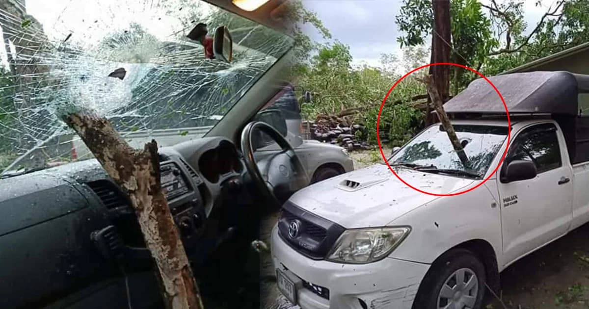 พังยับ! ฐานปฏิบัติการทหารเจอฤทธิ์ ‘ปาบึก’ เสียหายหนักทหารเจ็บ 2 นาย