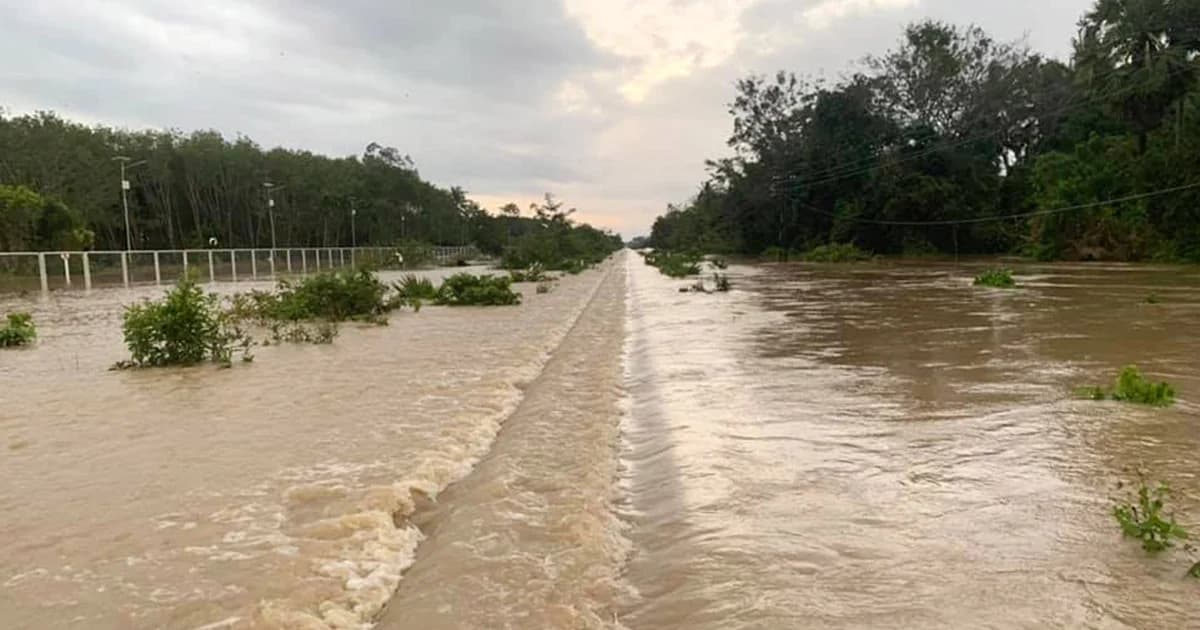 รฟท.แจ้งเปลี่ยนเส้นทางเดินรถไฟ หลังน้ำท่วมหลายสถานี