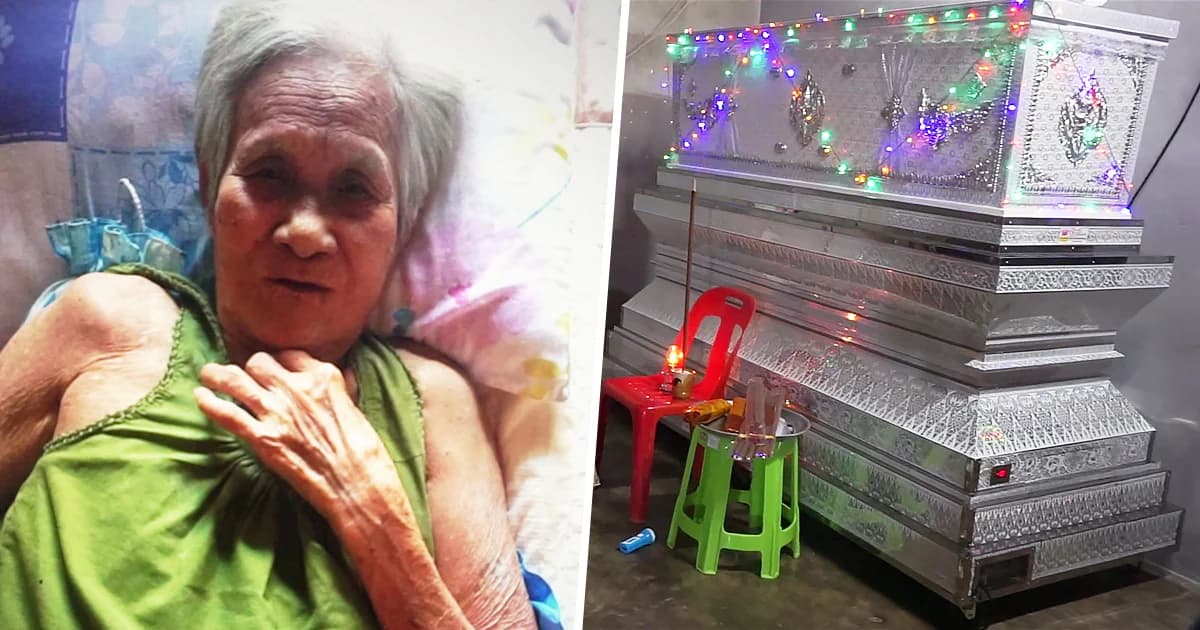 สลด! ยายป่วยติดเตียง หมดสติคาศูนย์อพยพหนีพายุปาบึก ก่อนสิ้นใจ