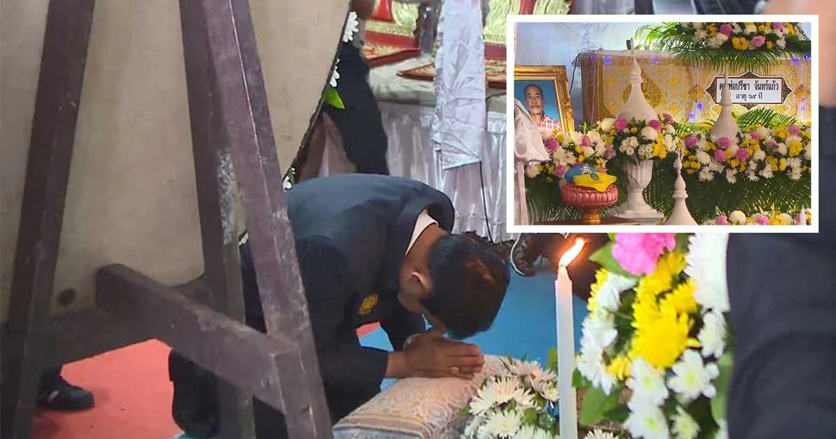 นายกฯ เคารพศพ “จิตอาสา” เสียชีวิตขณะช่วยผู้ประสบภัย พายุปาบึก