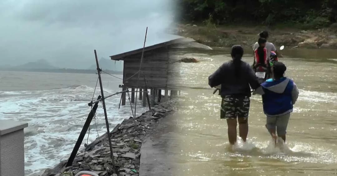 สุราษฎร์ฯ ประกาศพื้นที่ประสบภัยพิบัติฉุกเฉิน 13 อำเภอ หลัง “ปาบึก” ถล่ม