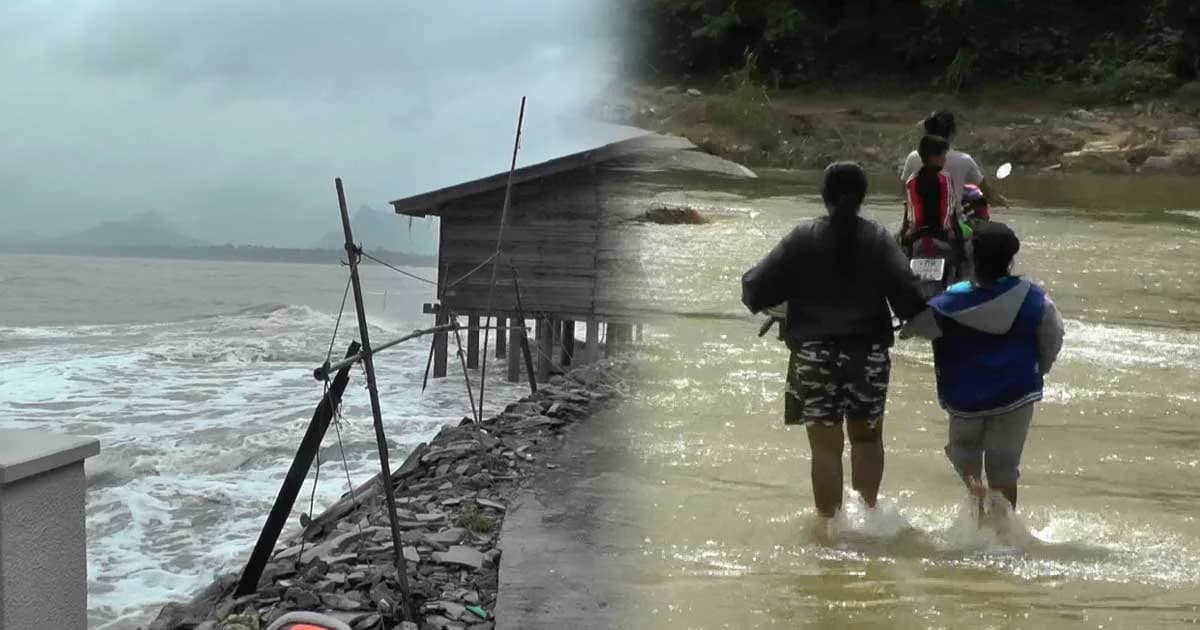 สุราษฎร์ฯ ประกาศพื้นที่ประสบภัยพิบัติฉุกเฉิน 13 อำเภอ หลัง “ปาบึก” ถล่ม