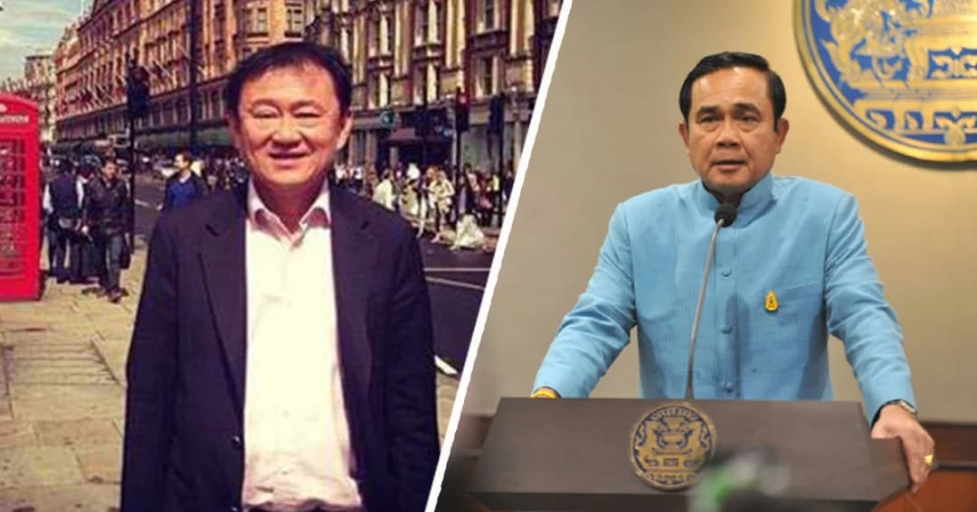 “บิ๊กตู่” เย้ย “ทักษิณ” ถ้าคิดว่าไม่ผิด ก็กลับมาสู้คดี