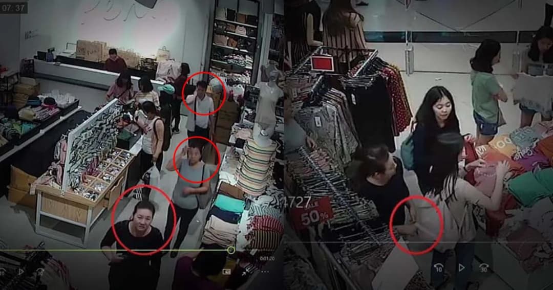 เตือนภัย! 3 คนร้าย แก๊งล้วงกระเป๋าอาละวาดหนัก กลางห้างดังย่านรังสิต