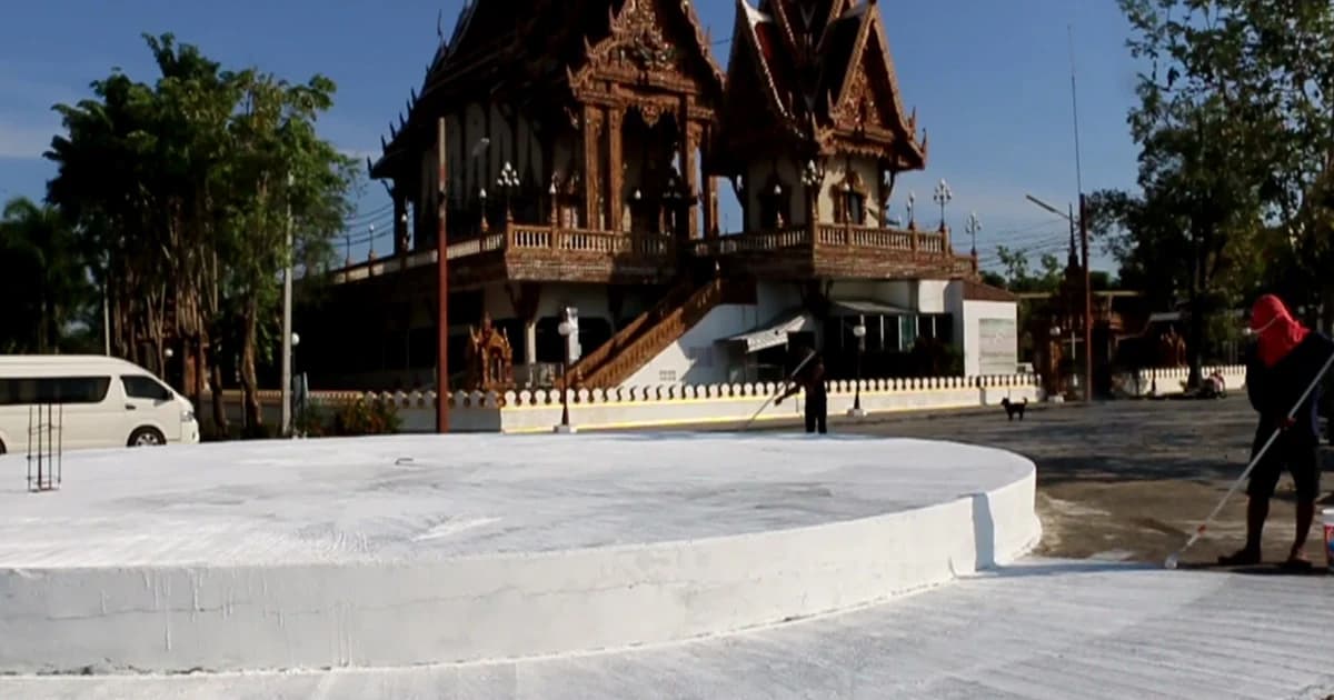 วัดบ้านไร่ สร้างเมรุลอยวางดอกไม้จันทน์ ควบคู่พิธีพระราชทานเพลิงศพ “หลวงพ่อคูณ” 29 ม.ค.นี้