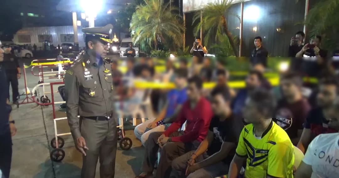 ‘บิ๊กโจ๊ก’ นำ ‘x-ray outlaw foreigner’ กวาดล้างต่างด้าวผิดกฎหมายในไทย รวม 490 คน